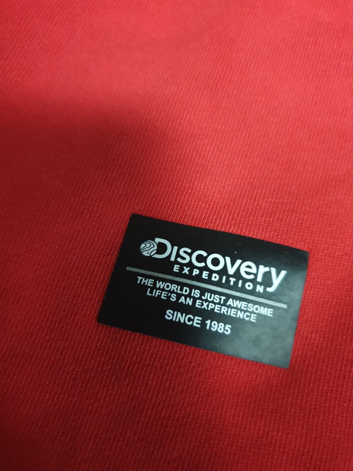 (단종매물) 디스커버리 배색 맨투맨 (M) 상품이미지3