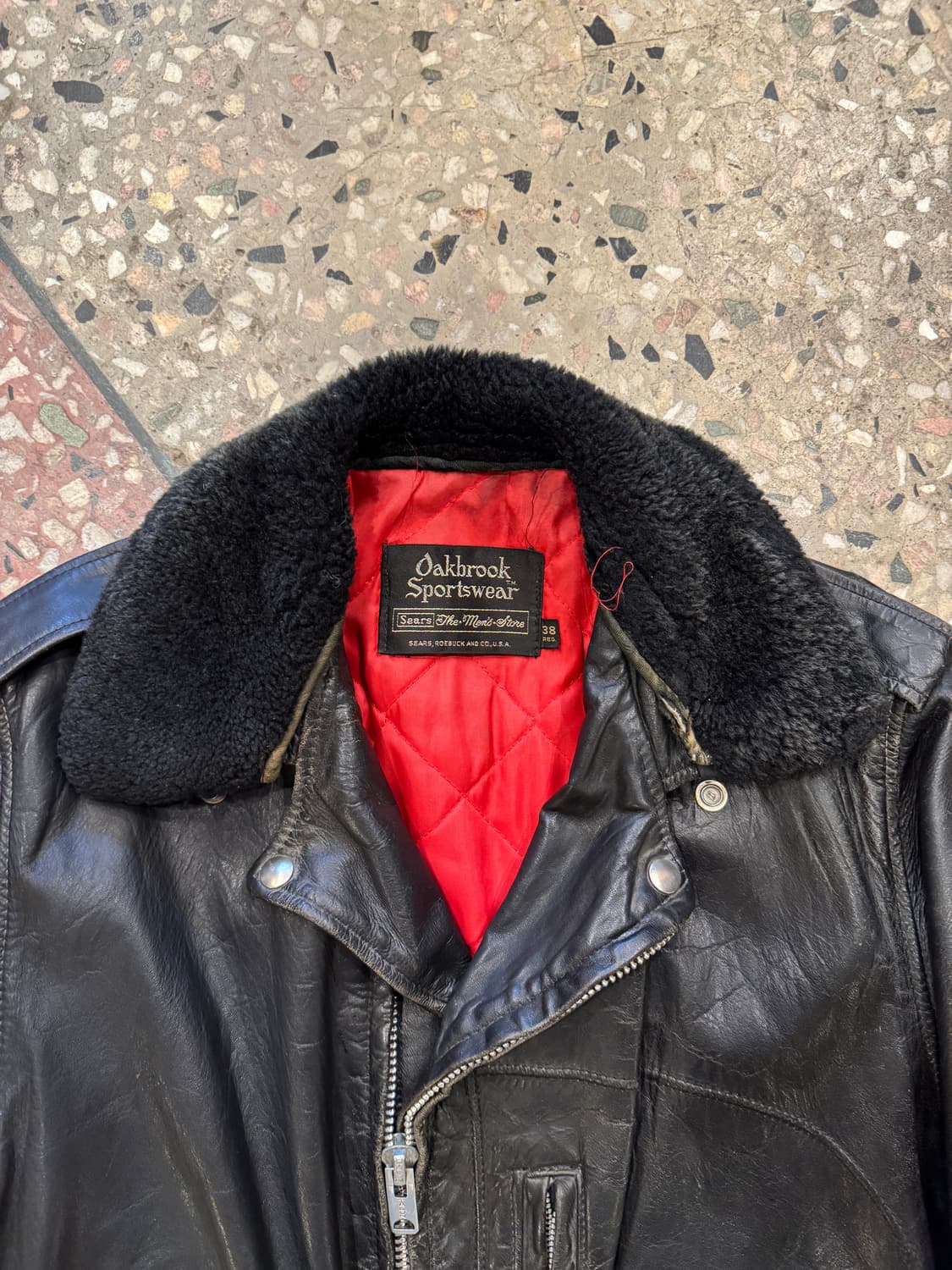 70s Oakbrook D포켓 라이더자켓 (38) 상품이미지8