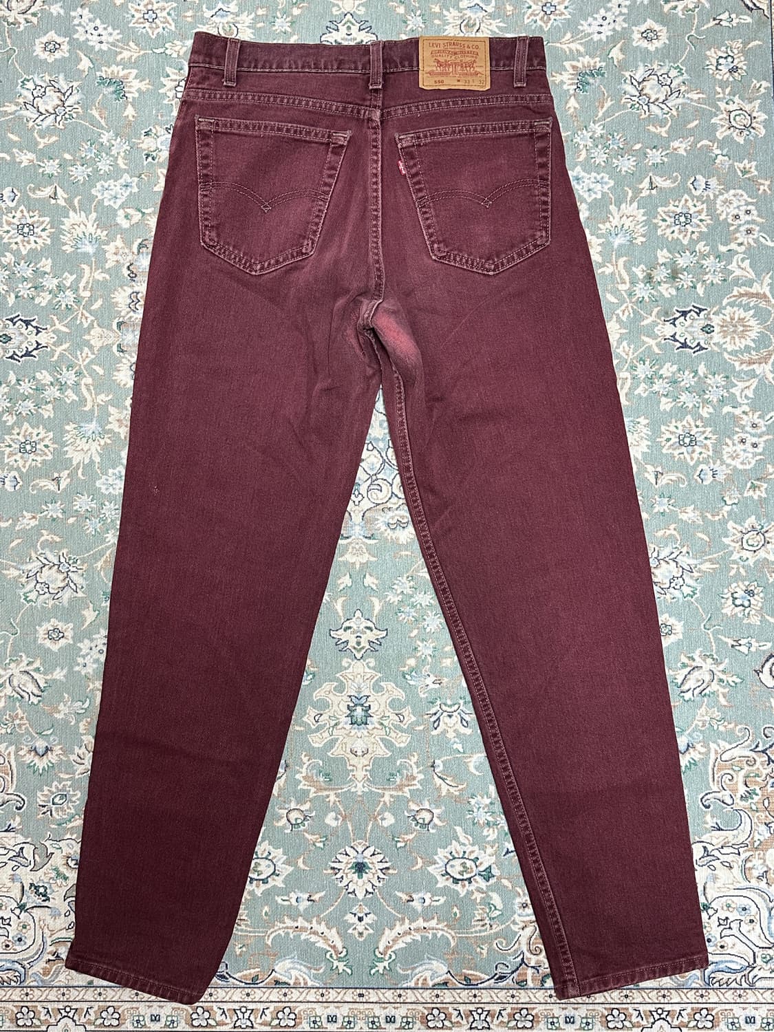 (31)리바이스550 버건디 상품이미지2