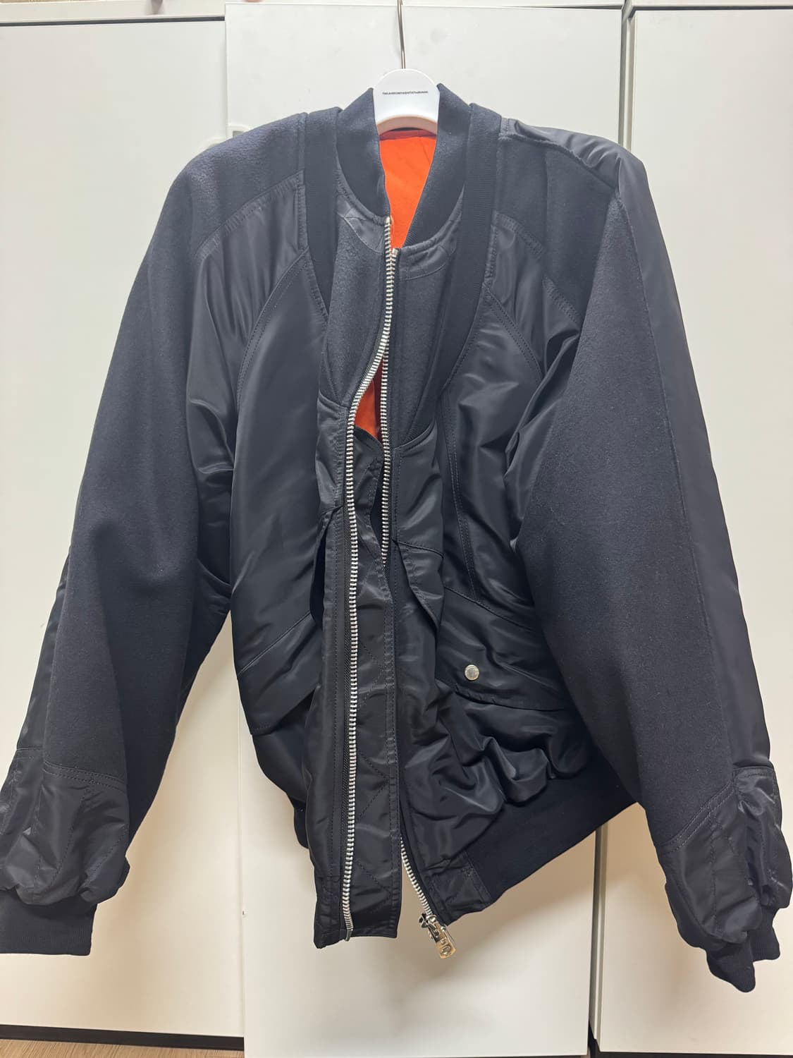 솔로이스트 에크루 이중봄버 46 상품이미지1