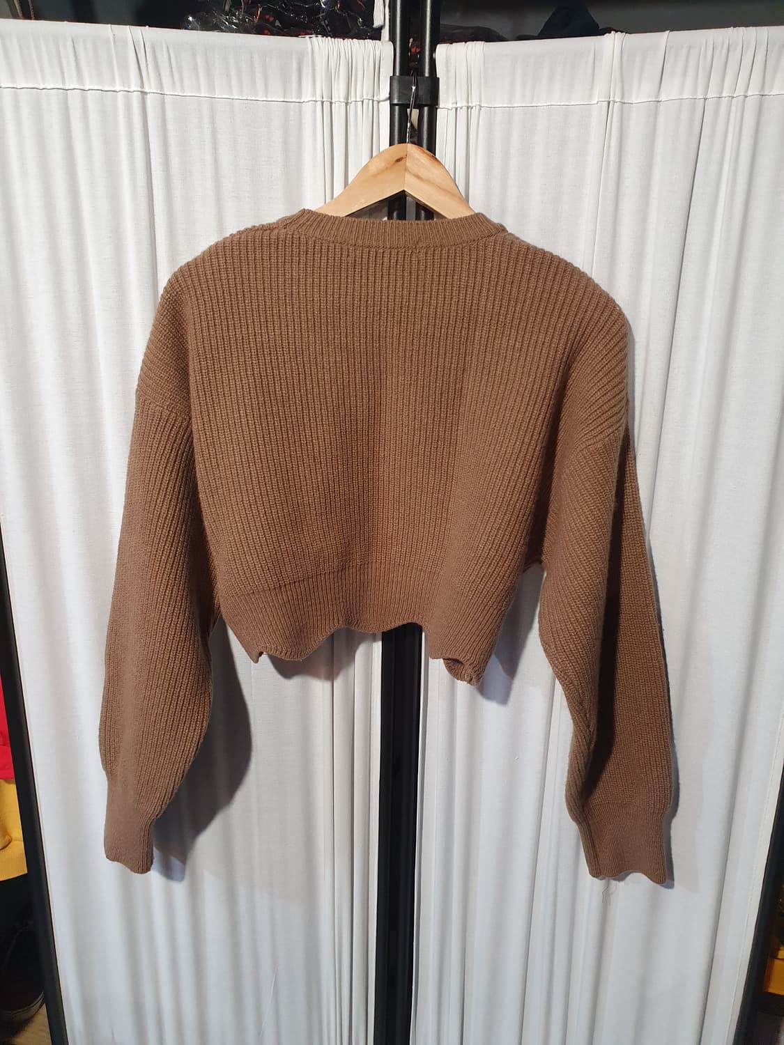 10cc 브라운 크롭 니트 스웨터 xl 사이즈 2200317 상품이미지2