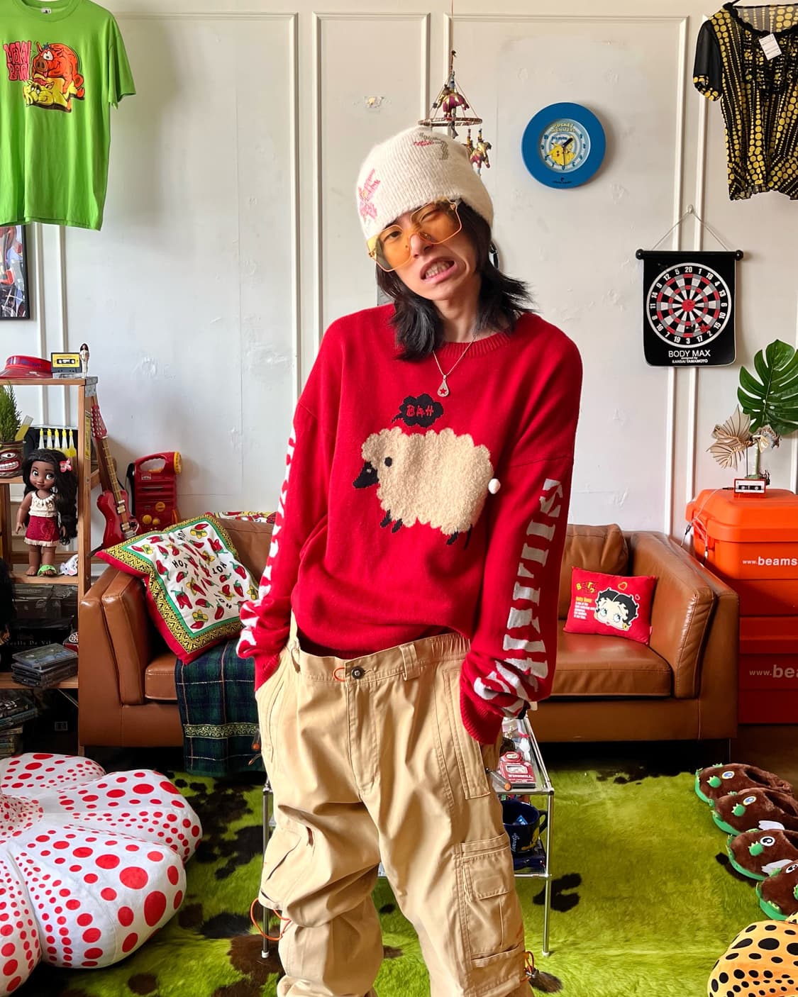 FrapBois by ISSEY MIYAKE Loose-fit Knit 상품이미지2