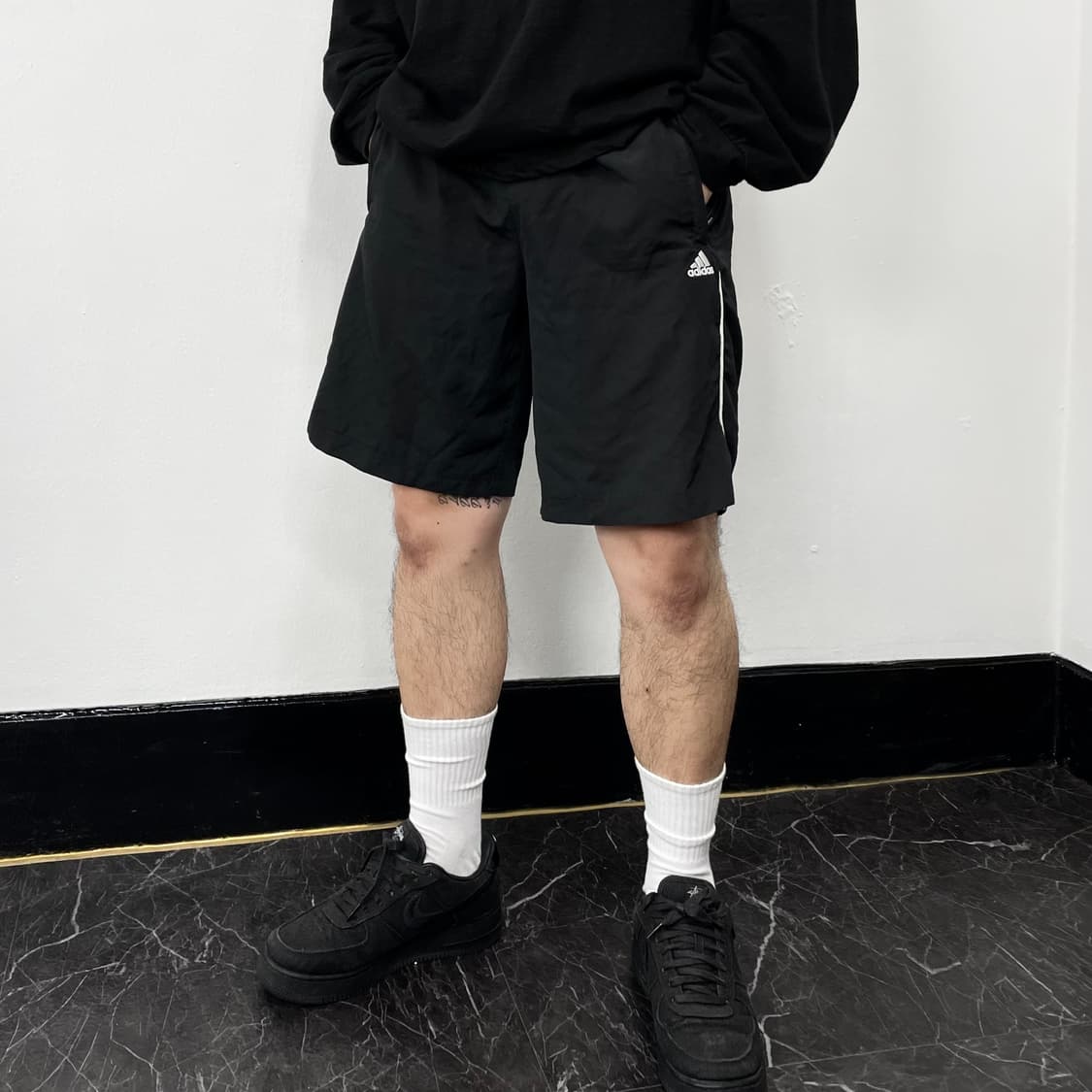 L 아디다스 쇼츠 트랙팬츠 상품이미지2