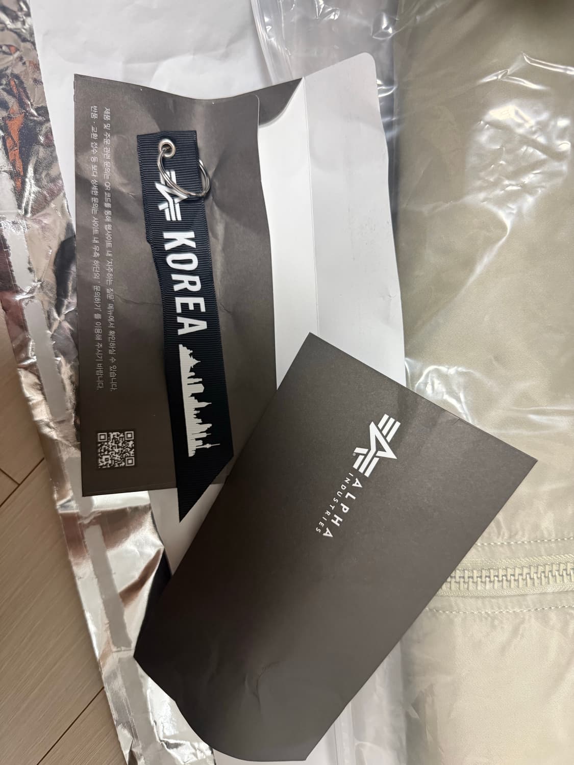 알파인더스트리ALPHA MA-1 FLIGHT JACKET(MINERAL) 상품이미지3