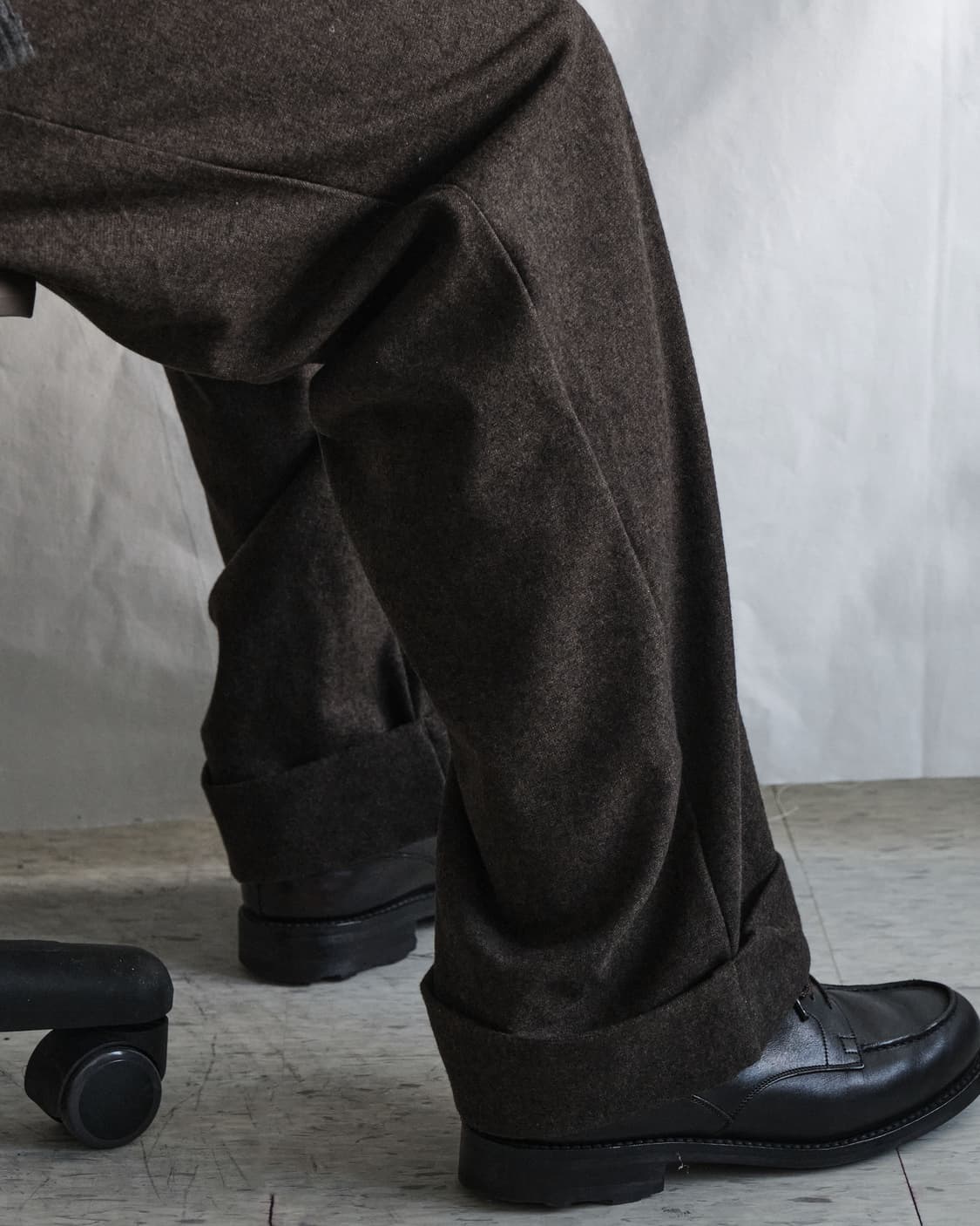 sea salt 씨솔트 울 파자마 팬츠 브라운 2 사이즈 상품이미지5