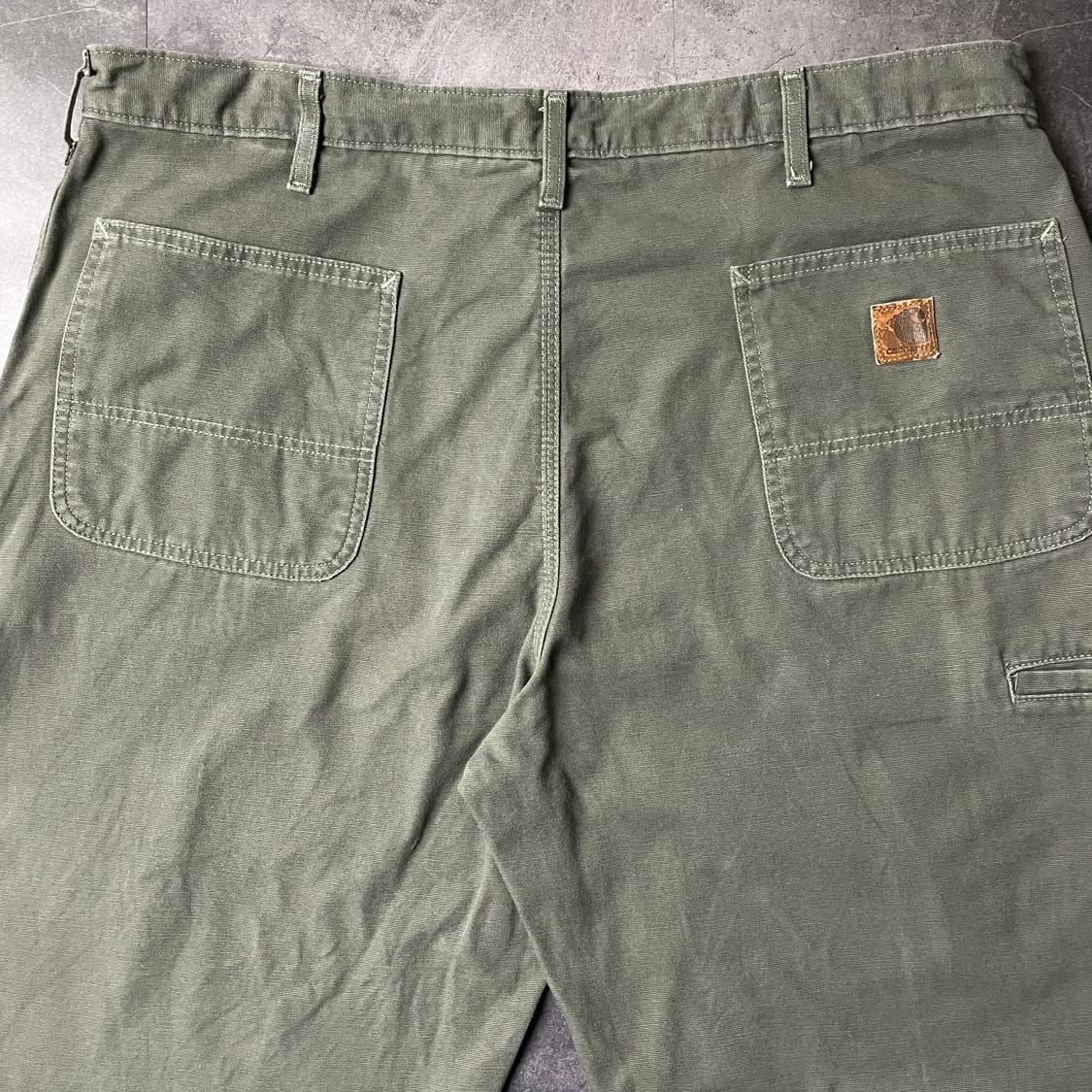 CARHARTT 칼하트 00s B175 올리브 워크 팬츠 A00838 상품이미지7