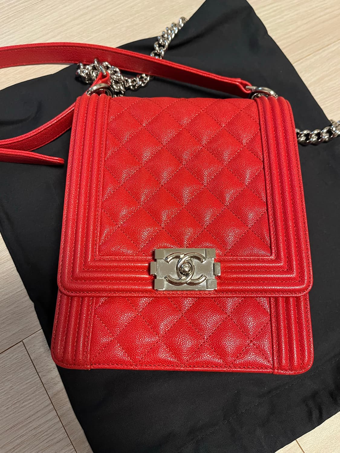 샤넬 보이 샤첼백 상품이미지2