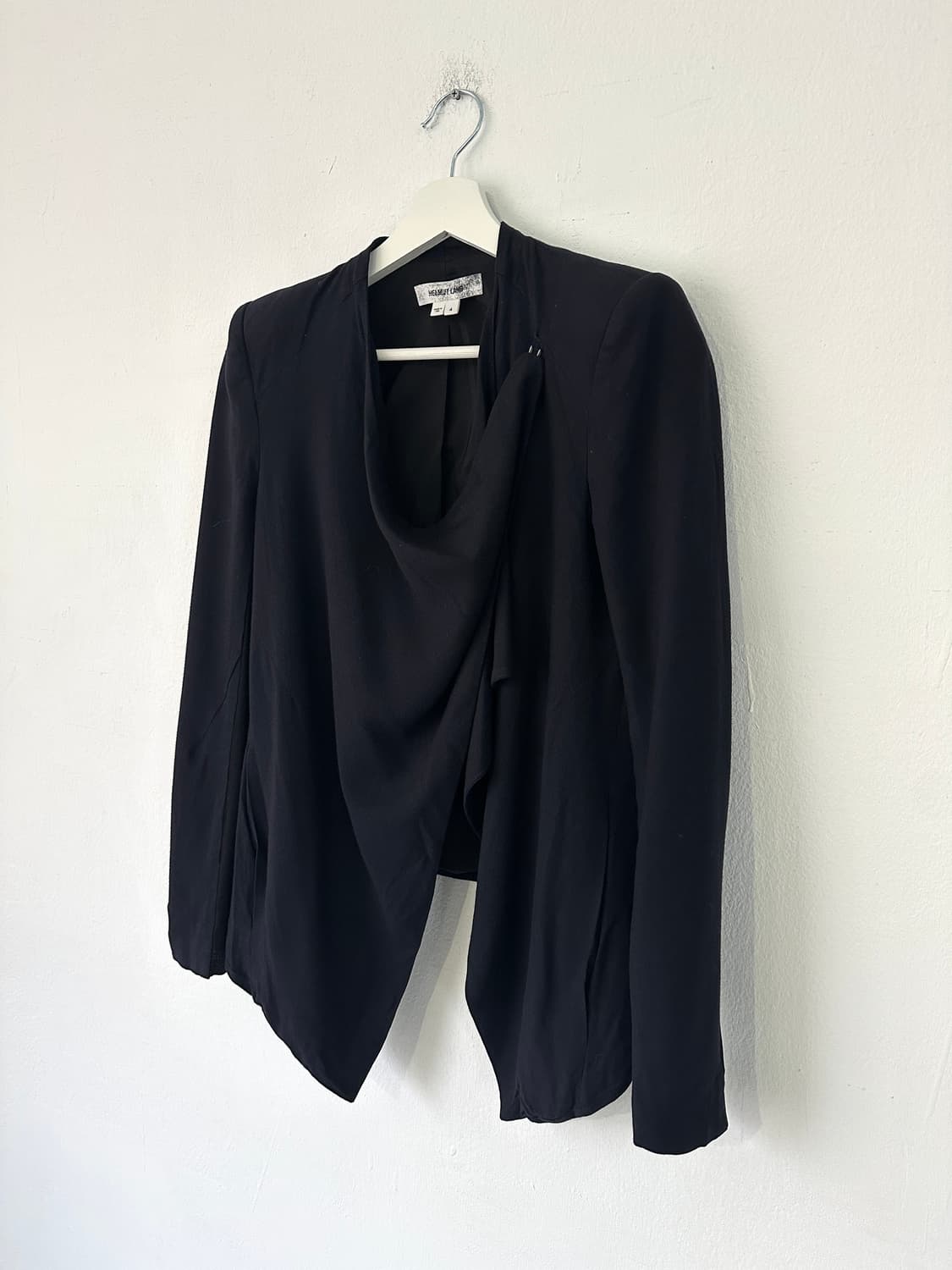 헬무트랭 아카이브 비대칭 드레이프 블레이저 상품이미지1