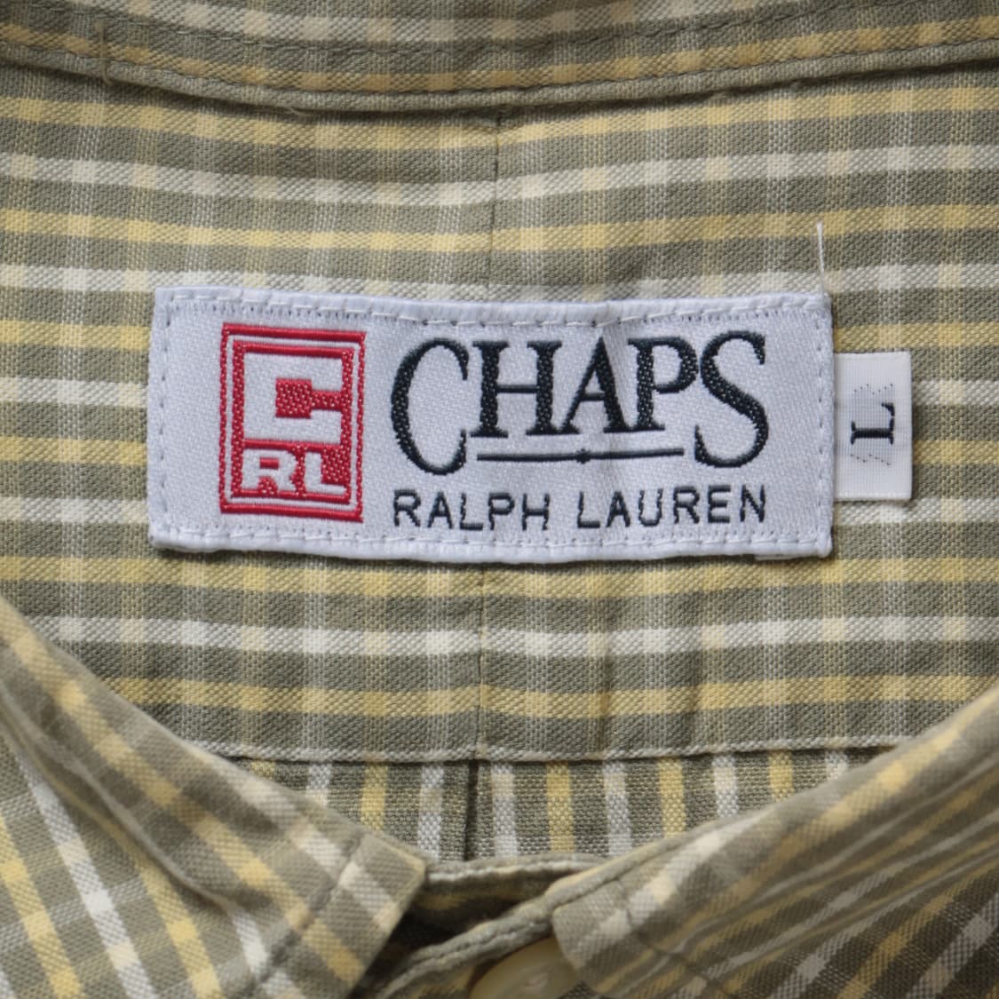 챕스랄프로렌 체크 코튼 셔츠   상품이미지8