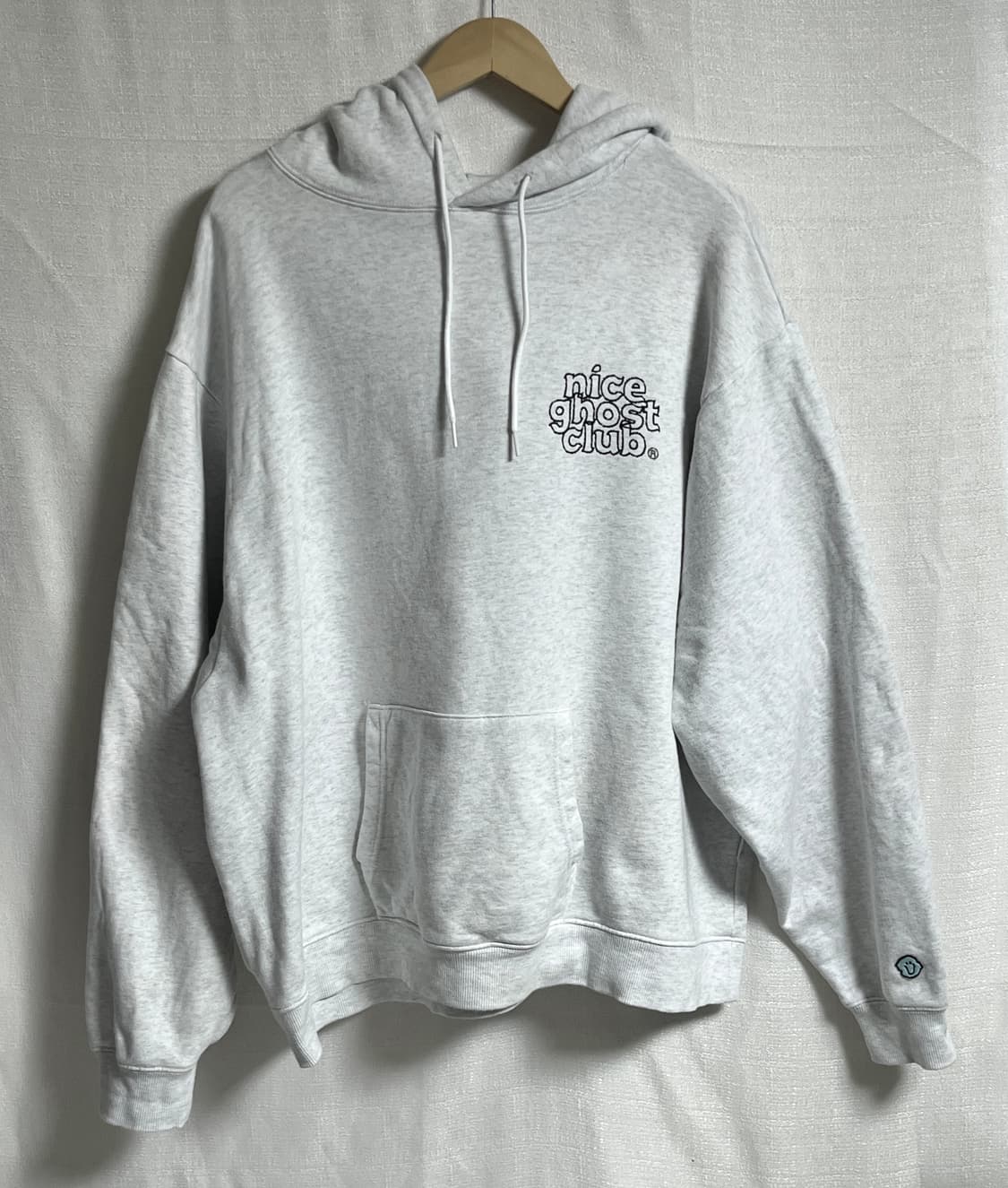나이스고스트클럽 오버핏 후드티셔츠 L 상품이미지1