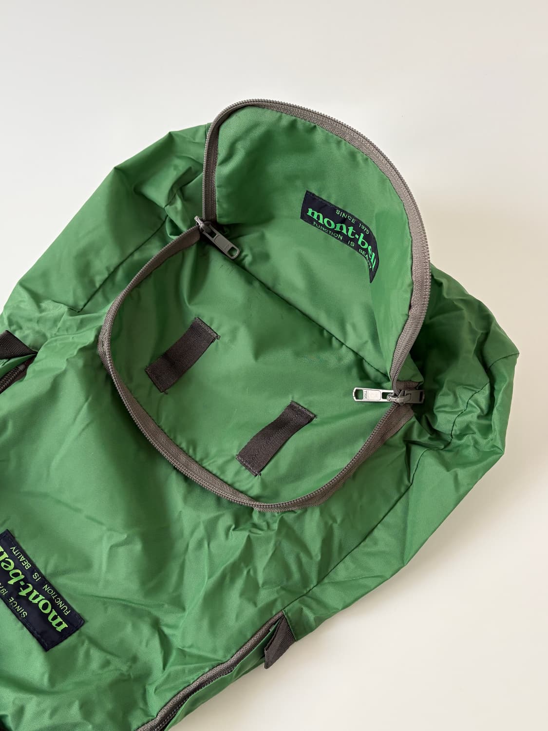 Vintage Pocketable Nylon Daypack (Green) 상품이미지7