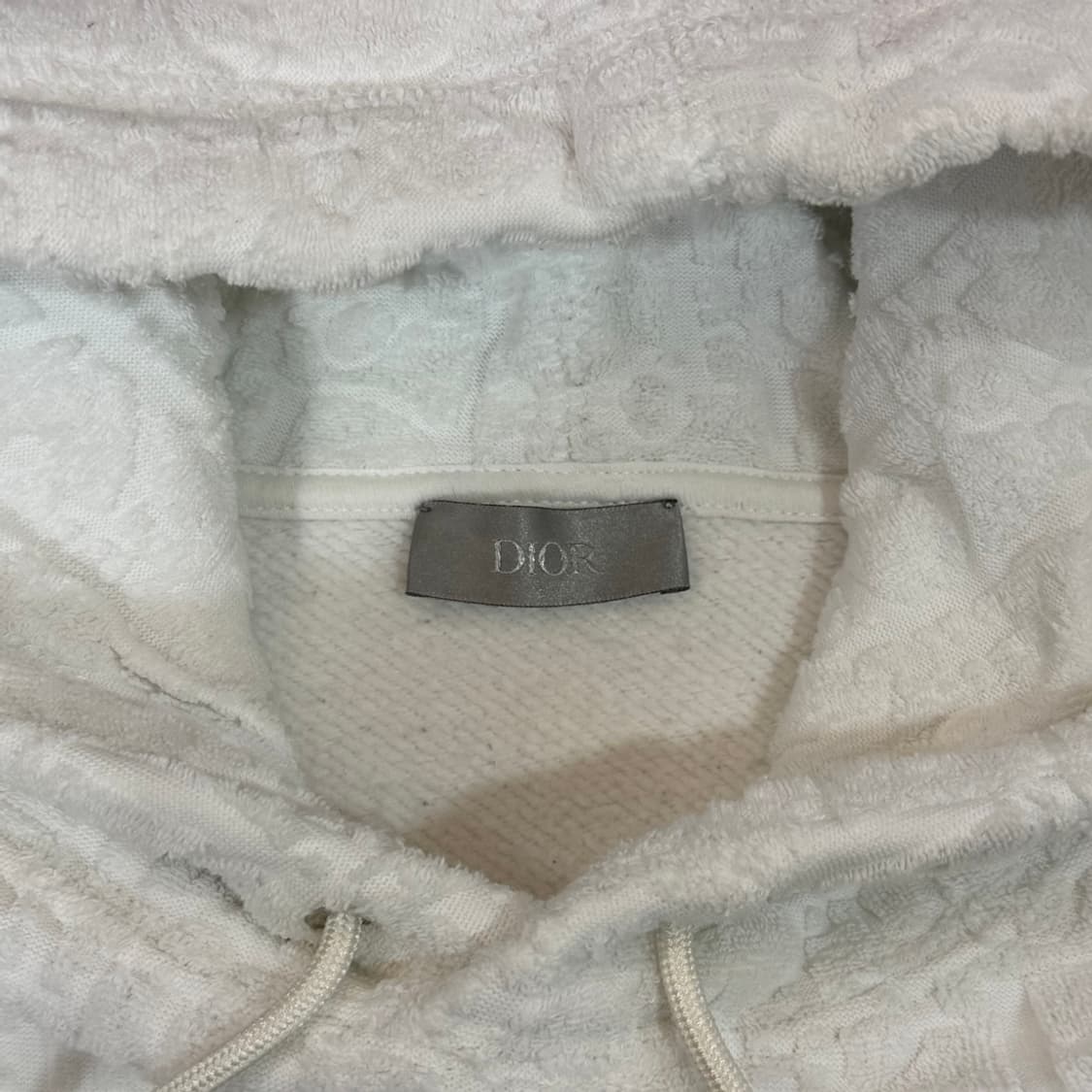 [리오브] 디올 오블리크 테리 후드 상품이미지4