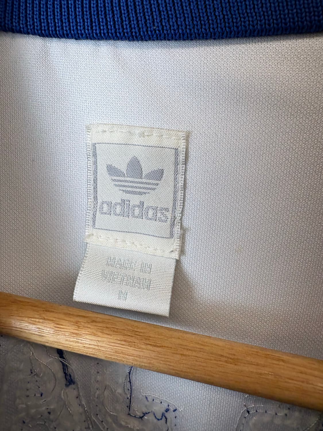 아디다스 빈티지 브라질 트랙탑 화이트 져지 상품이미지7