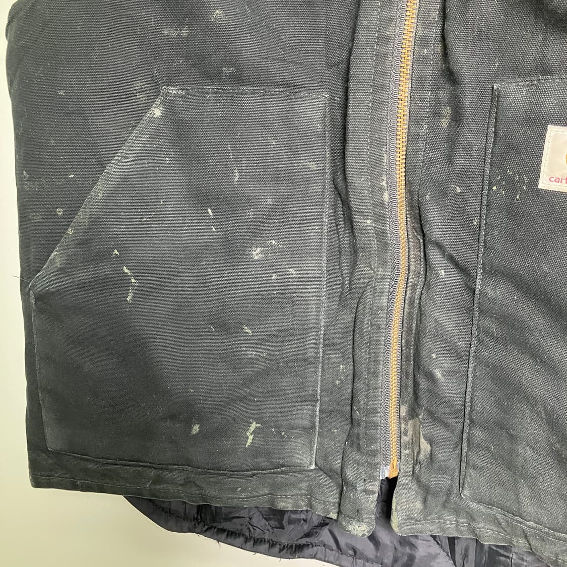 칼하트 덕 캔버스 워크 베스트 L 상품이미지8