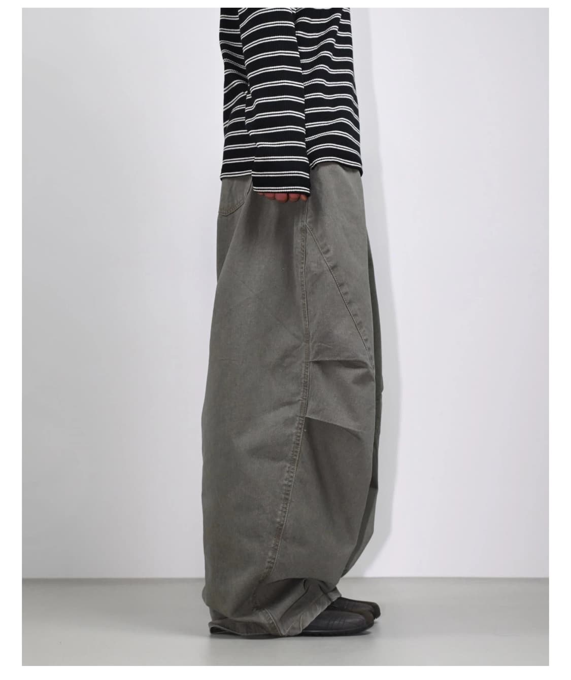 [1회착] Egot 카치온 벌룬 코튼팬츠(M) 남성커브드팬츠/와이드팬츠 상품이미지3