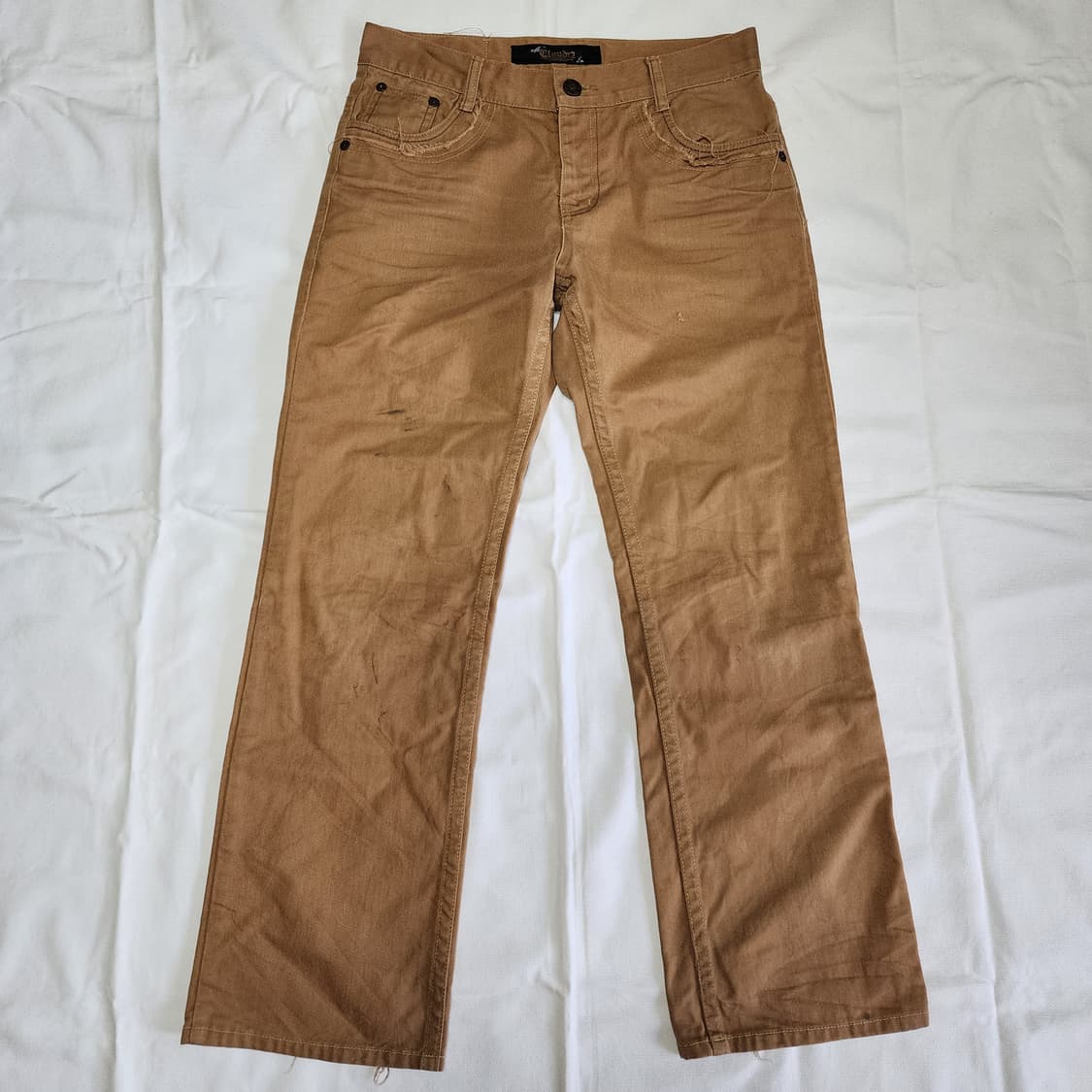 Cloud72 Y2k 락시크 플레임 팬츠 상품이미지3