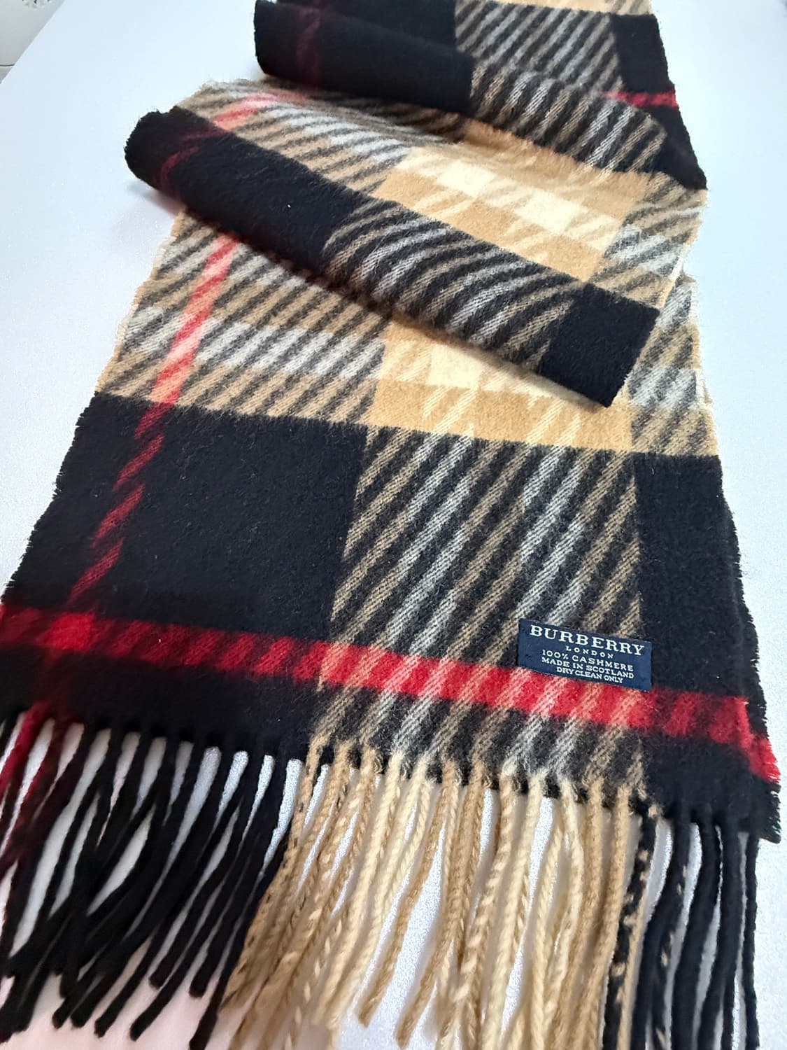정품)버버리머플러 상품이미지3