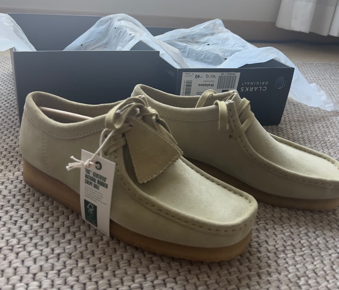 클락스 왈라비 메이플 스웨이드 상품이미지7