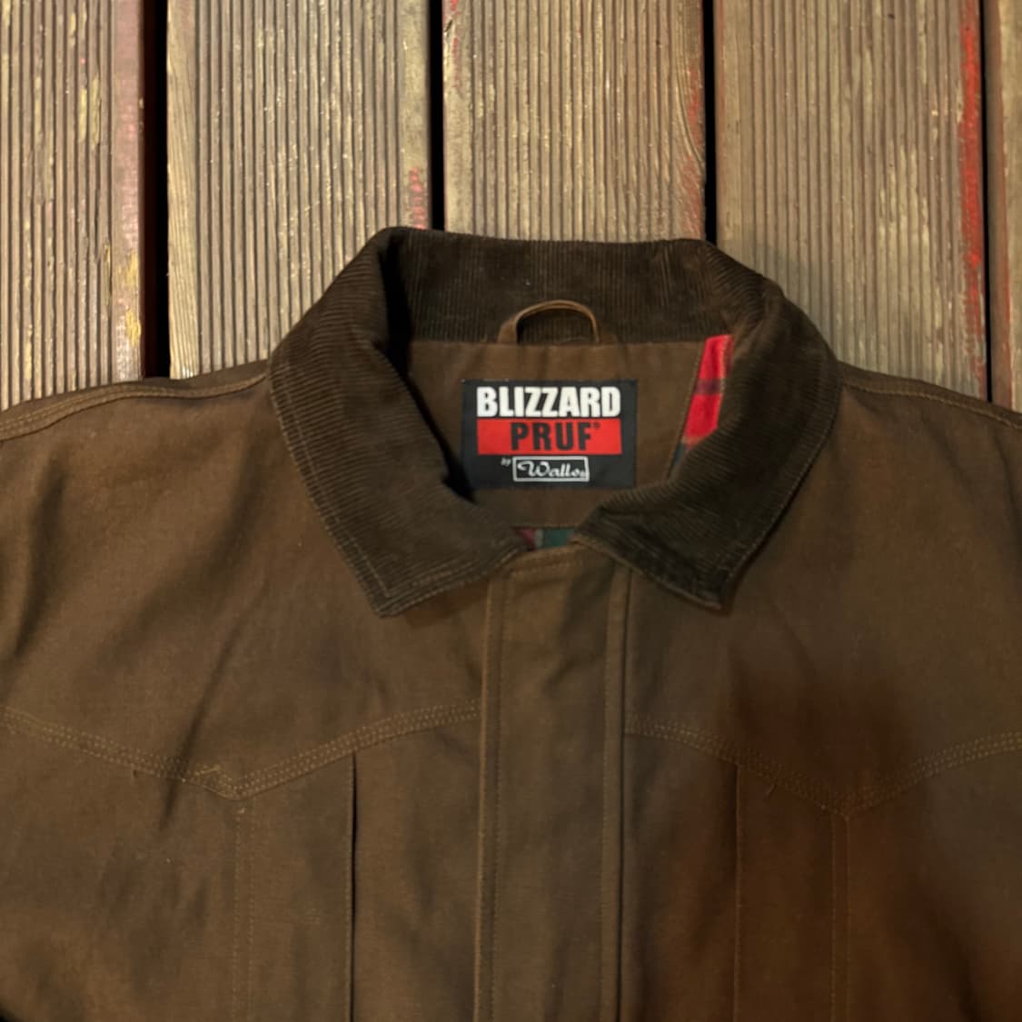 빈티지 다크브라운 워크자켓 상품이미지2