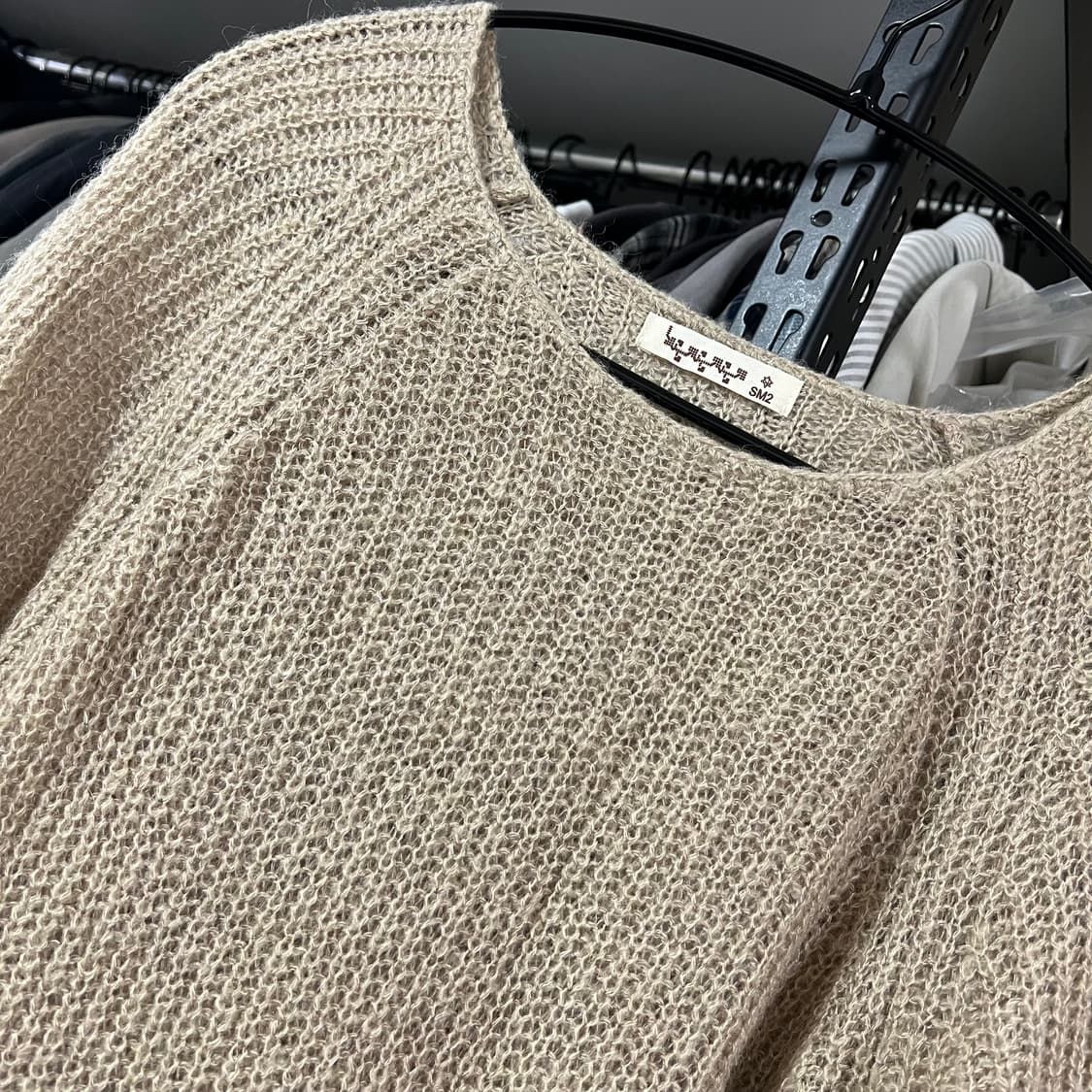 Sm2 모리걸 7부 여리 니트 상품이미지2