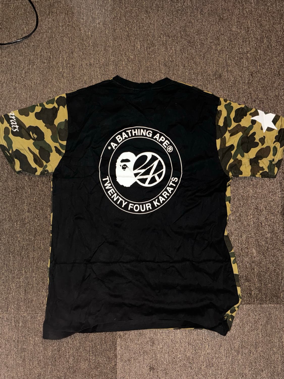 BAPE × 24Karats Collaboration T-shirt 상품이미지3