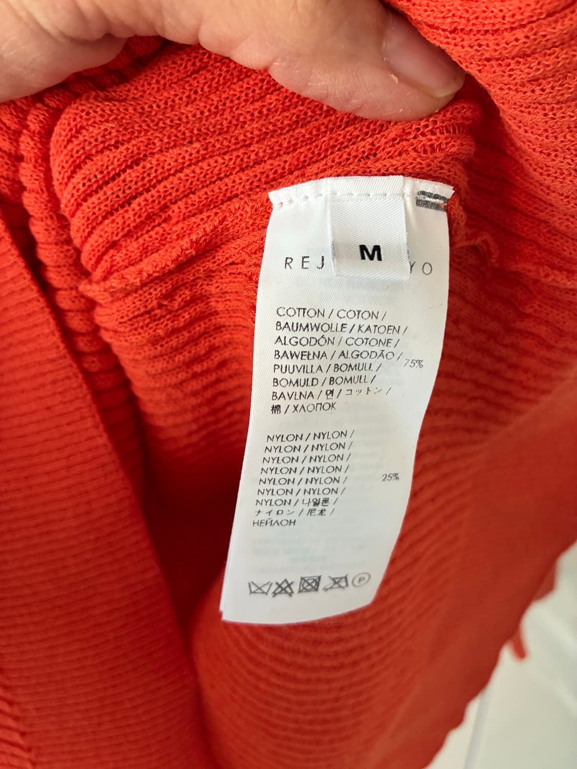 레지나 표(Rejina Pyo) 오렌지 리브 폴로 탑 상품이미지5