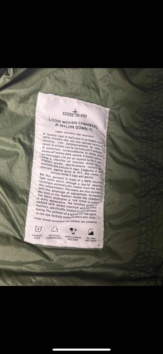 스톤아일랜드 룸우븐 23fw L 상품이미지4