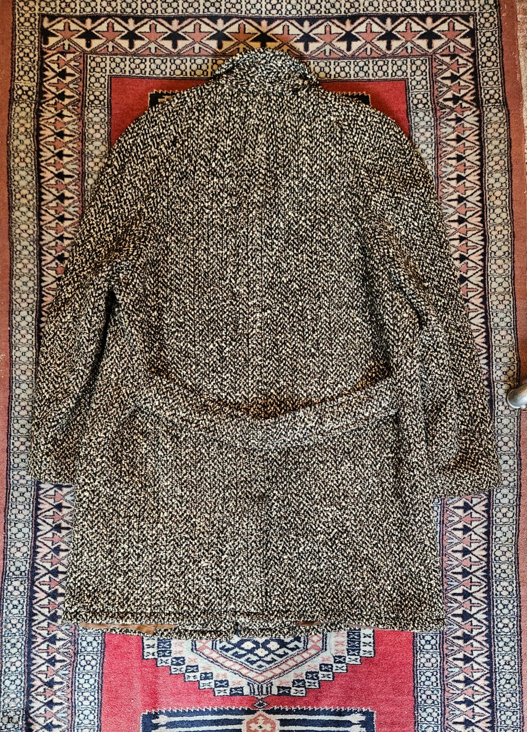 60s 유로 빈티지 울 코트  상품이미지2