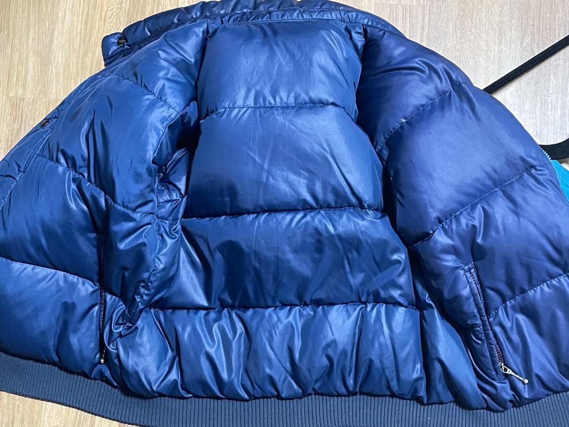 [80s 빈티지] 코오롱스포츠 ACTIV 올드스쿨 배색 블루종 상품이미지8