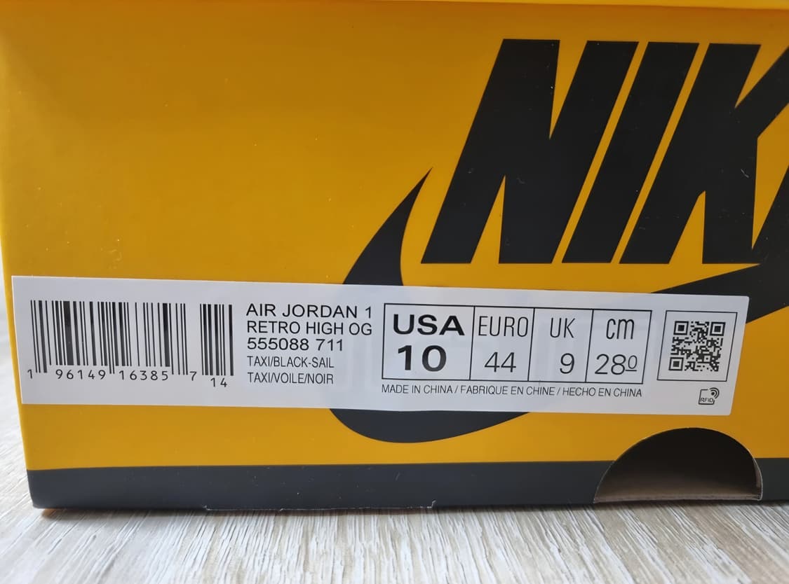 [280]조던1 하이 OG 택시 상품이미지2