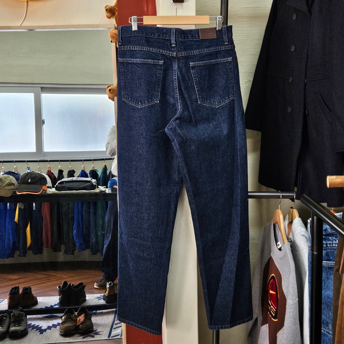 엘엘빈 릴렉스핏 데님 중청 상품이미지5