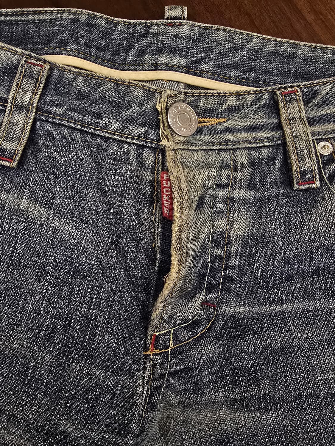 디스퀘어드 빈티지 런웨이 더티진 48 상품이미지5