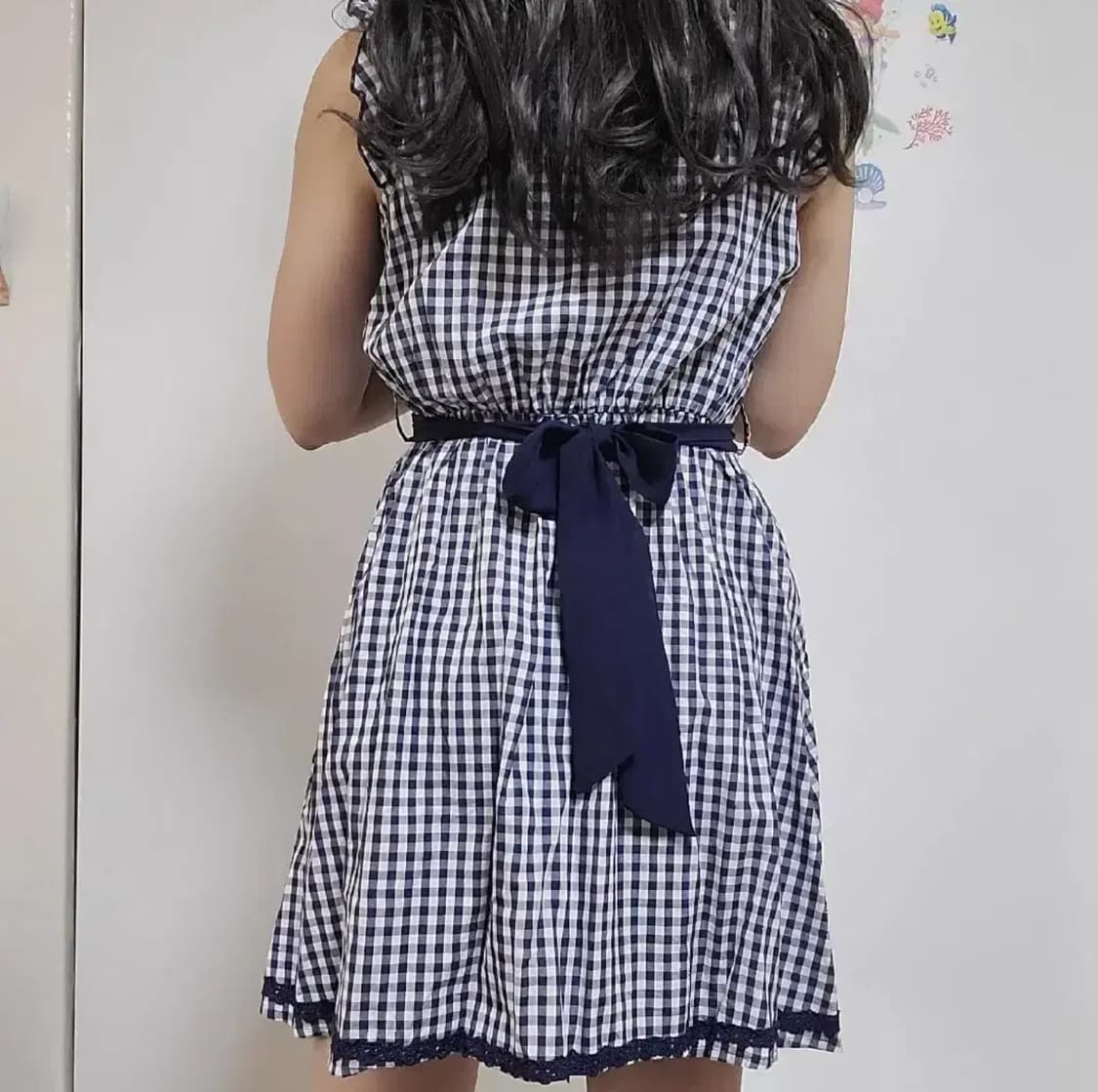 일본빈티지 민소매 원피스 상품이미지2