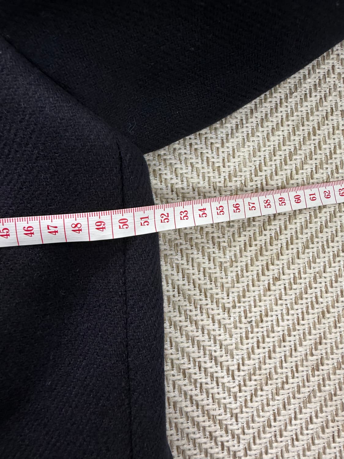 정품) A.P.C. 아페쎄 여성 넥 카라 코트 네이비 36 상품이미지9