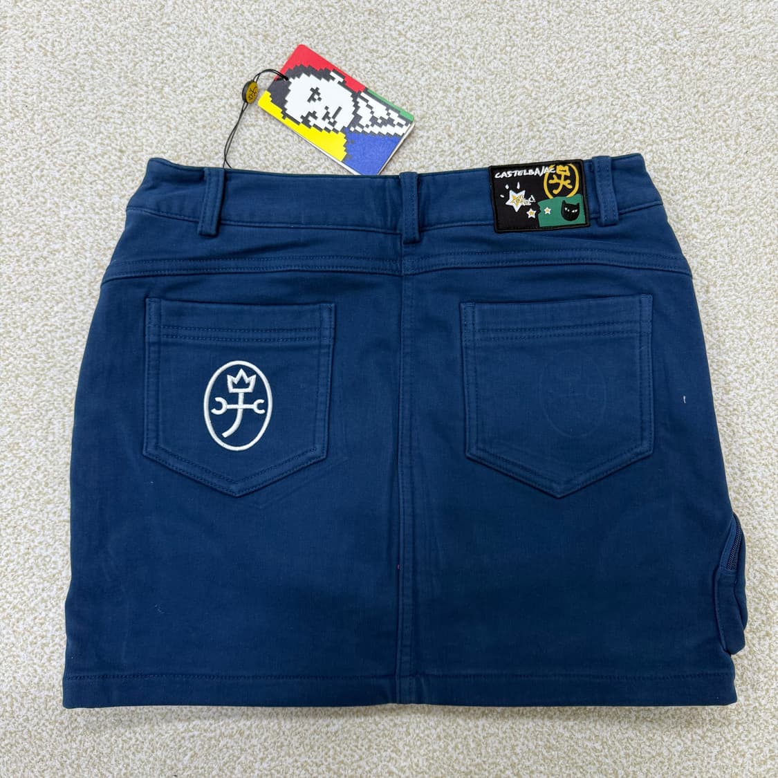 [64] 새상품 까스텔바작 기모 골프스커트 0105T1 상품이미지2