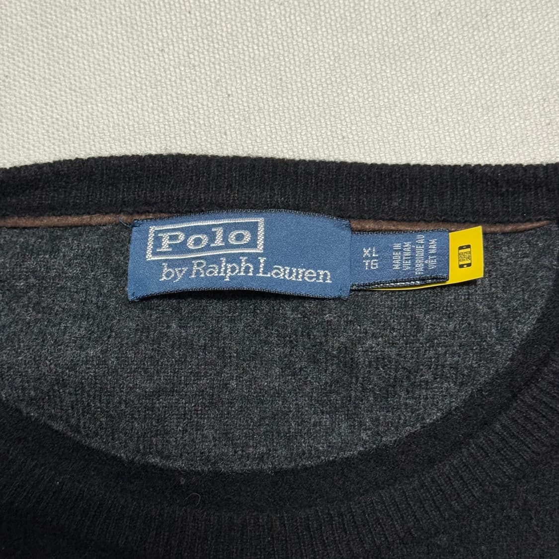 ‼️ 정품인증 Polo Ralph Lauren XL 블랙 울 니트 ‼️ 상품이미지3