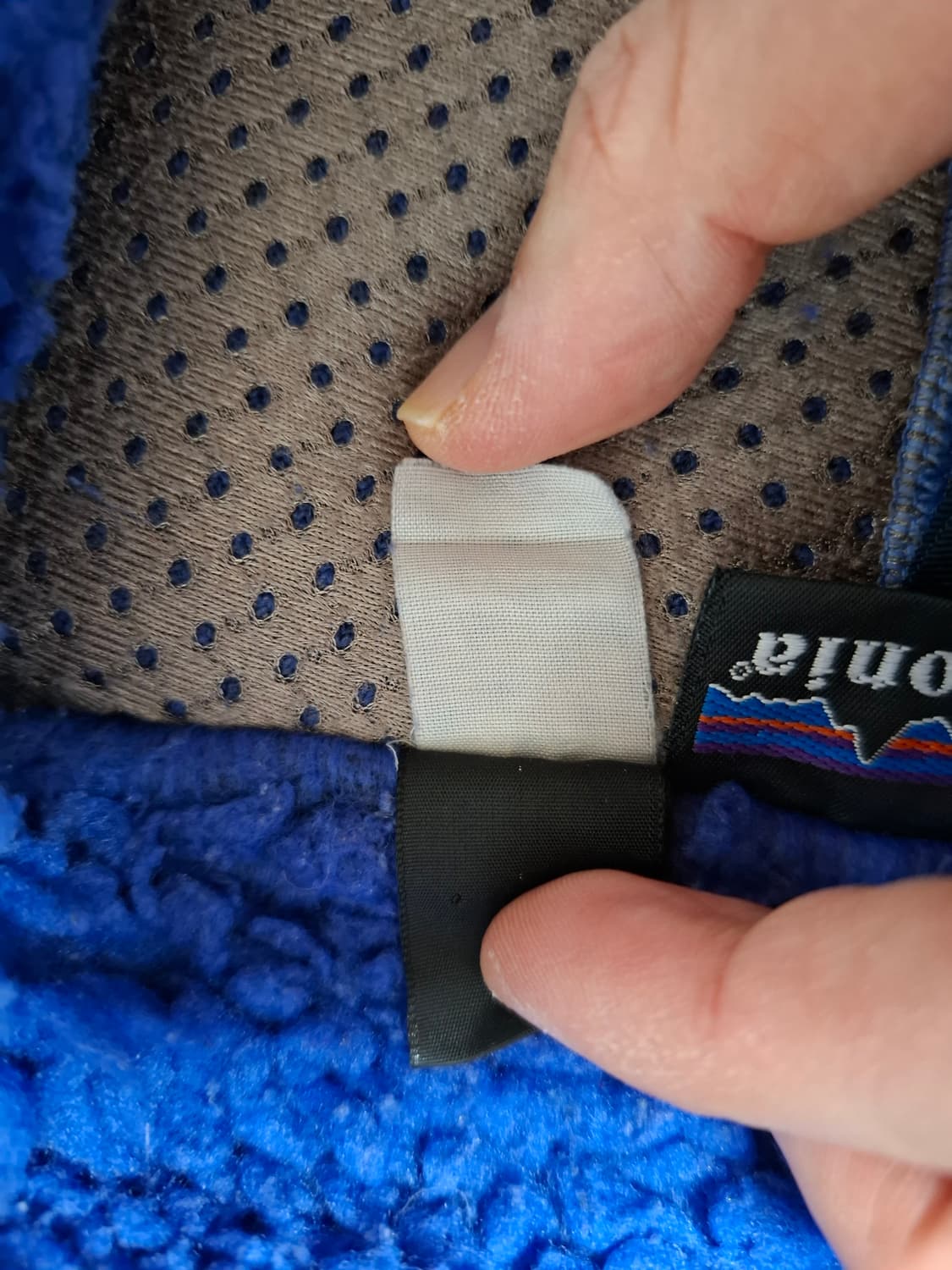 M 파타고니아 딥파일 플리스 자켓 잉크블루 상품이미지4