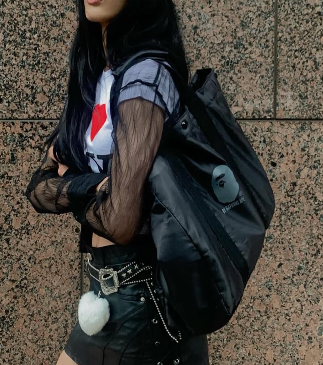 베이프 가방 대용량 숄더백 크로스백 새상품 정품 상품이미지7