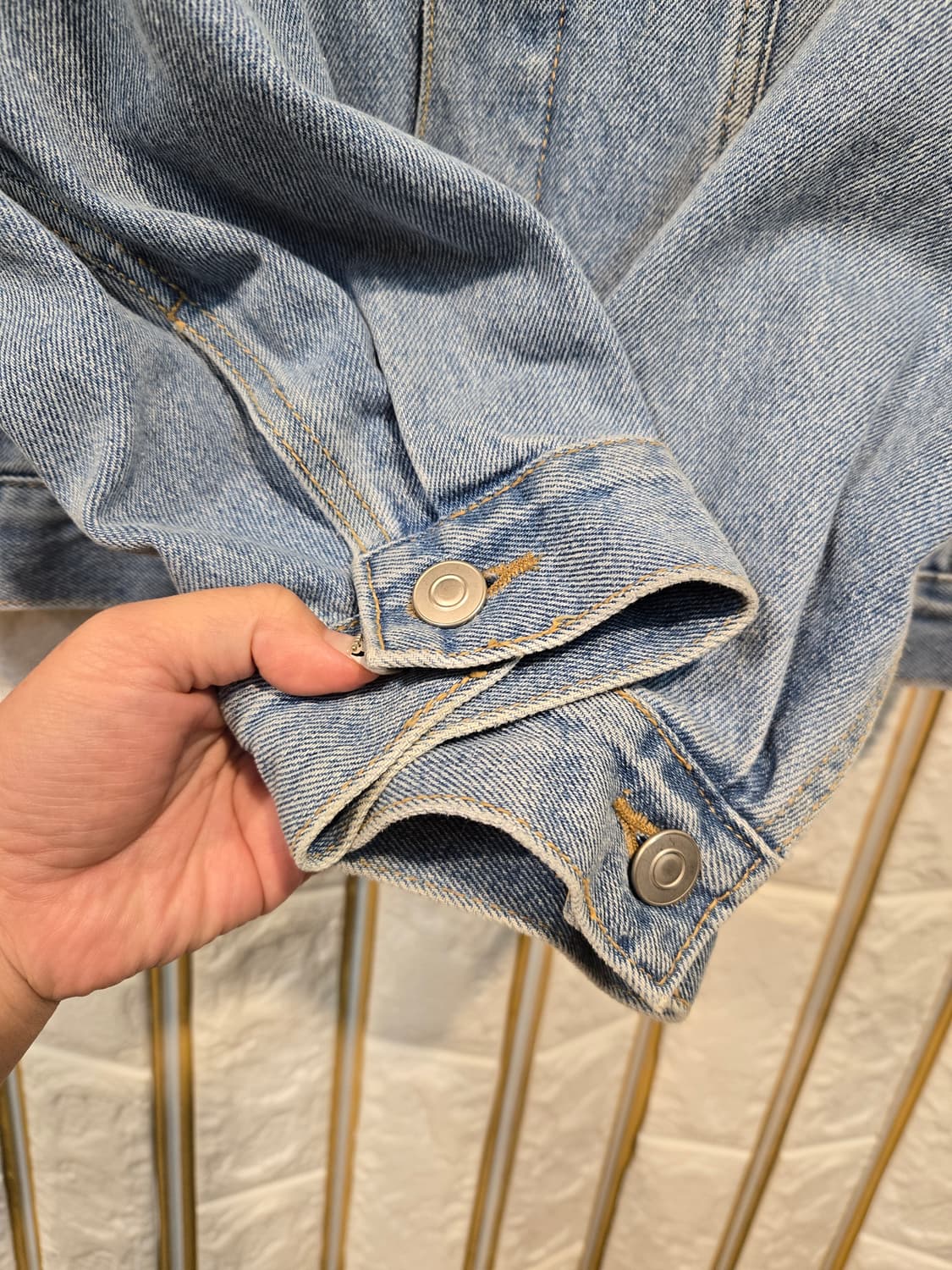 HEBON 남성 청자켓 청카바 L-XL  상품이미지4