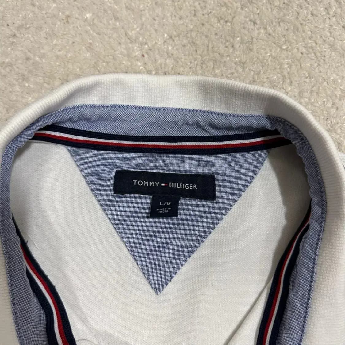 타미힐피거 반팔 카라티 L 상품이미지3