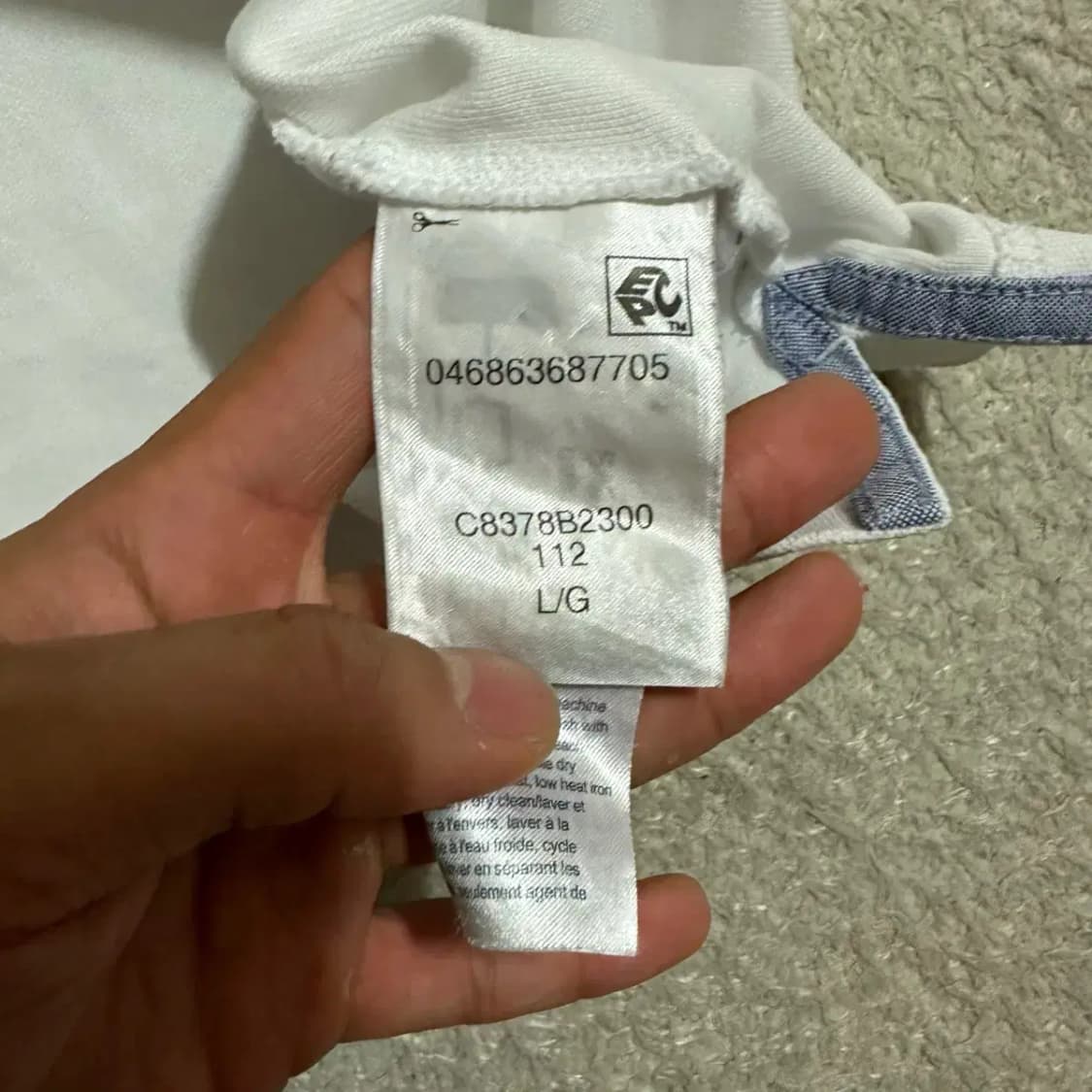 타미힐피거 반팔 카라티 L 상품이미지4