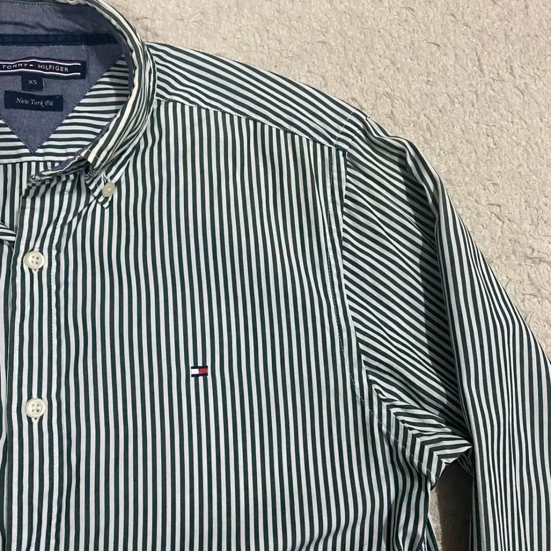 타미힐피거 셔츠 스트라이프 xs 상품이미지3
