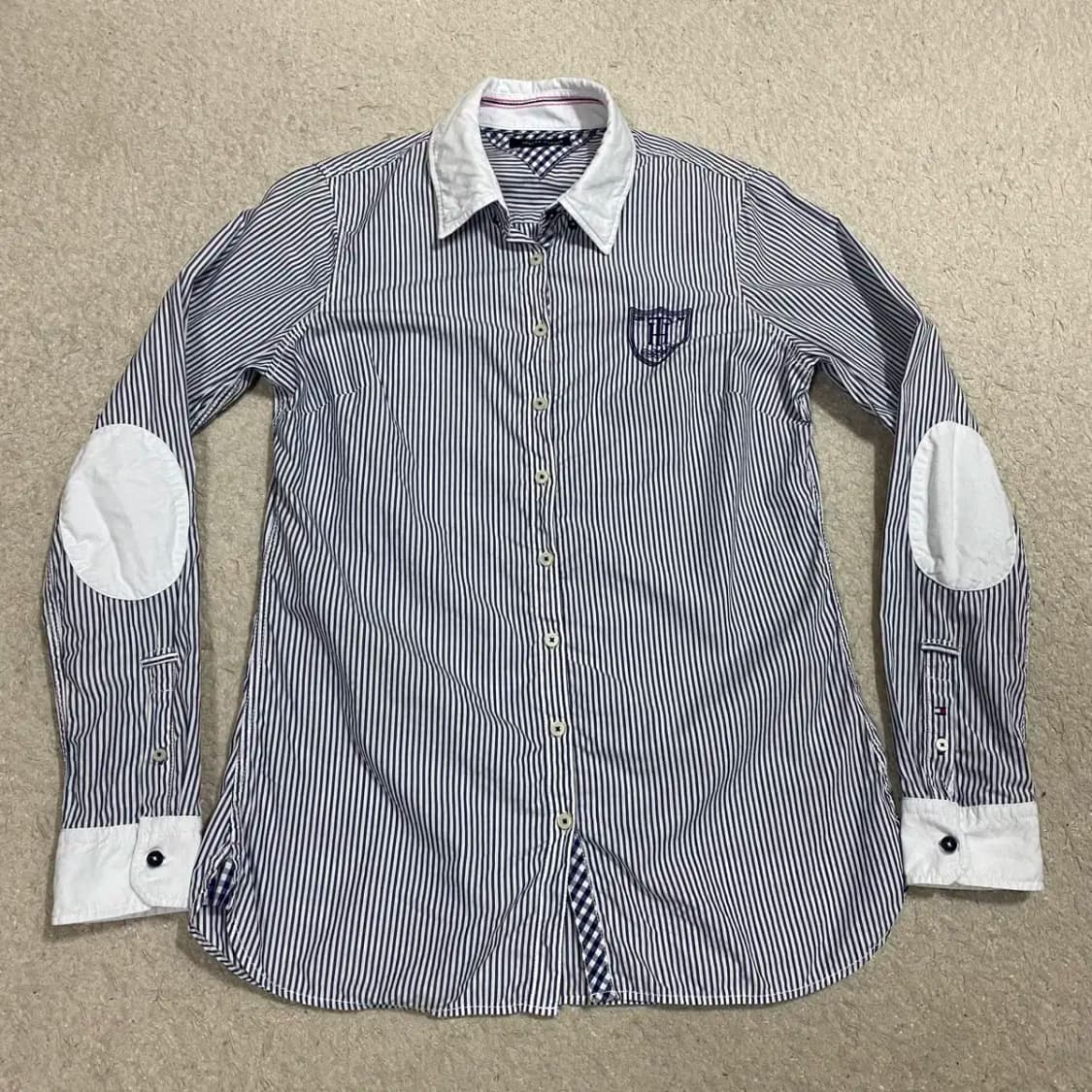 타미힐피거 셔츠 스트라이프 여성 6 상품이미지1