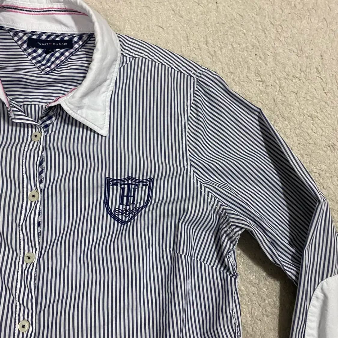 타미힐피거 셔츠 스트라이프 여성 6 상품이미지3