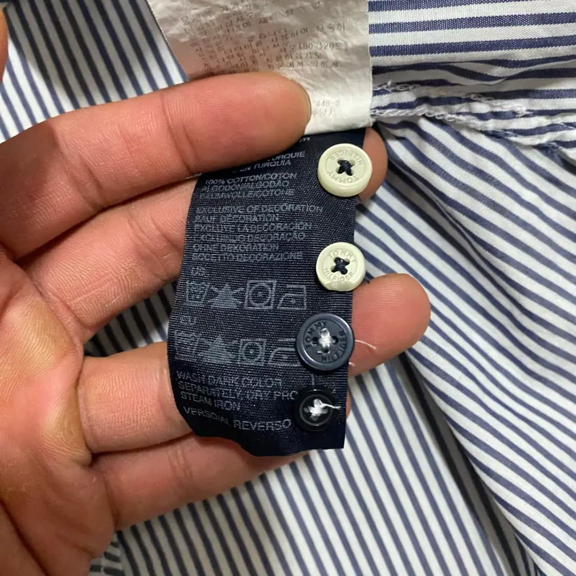 타미힐피거 셔츠 스트라이프 여성 6 상품이미지6