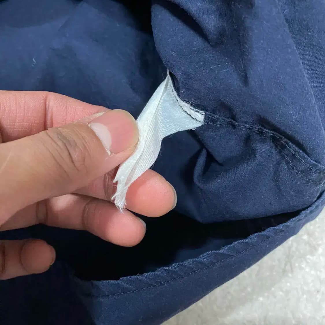 빈폴 반팔 셔츠 네이비 110 상품이미지4