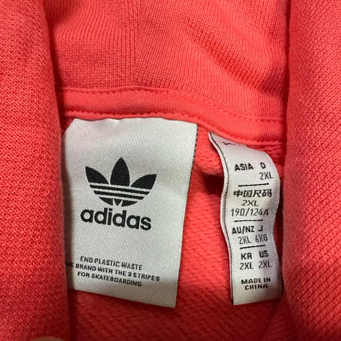 아디다스 후드티 오버핏 기모 2xl 상품이미지4