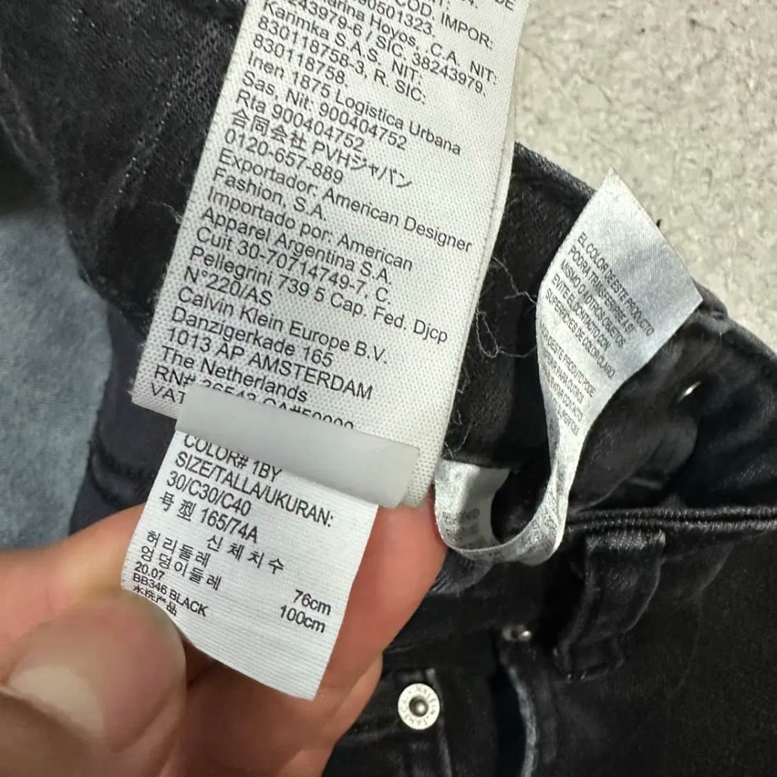캘빈클라인 청바지 데님 팬츠 30인치 상품이미지5