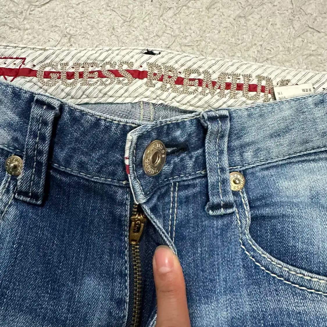 게스 청바지 데님 팬츠 29인치 상품이미지2