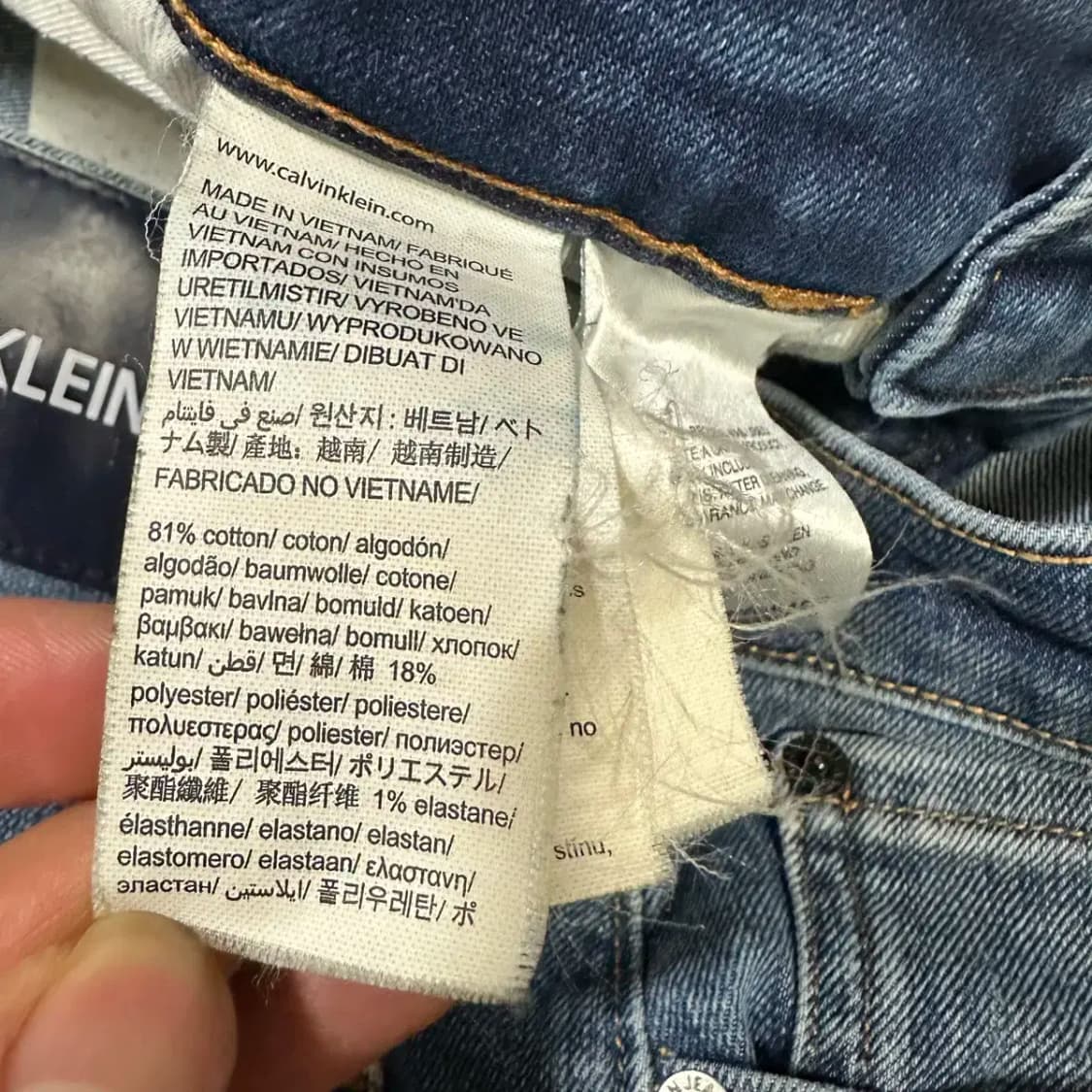 캘빈클라인 청바지 데님 팬츠 30인치 상품이미지5